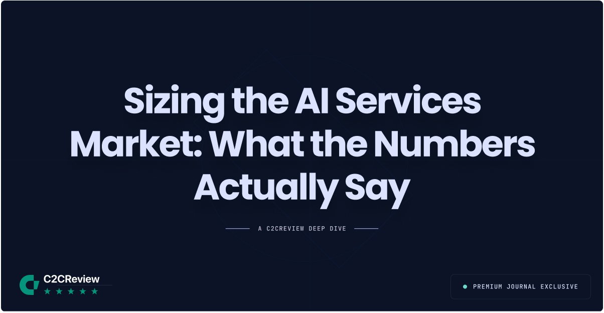 Sizing the AI Services Market: What the Numbers Actually Say